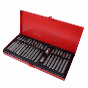 Coffret embouts S2 40 pz 3/8" XZN-TORX-HEXAGONAL